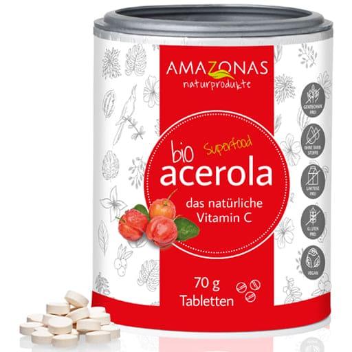 ACEROLA 100% organic natural Vitamin C lozenges - UKDorf 