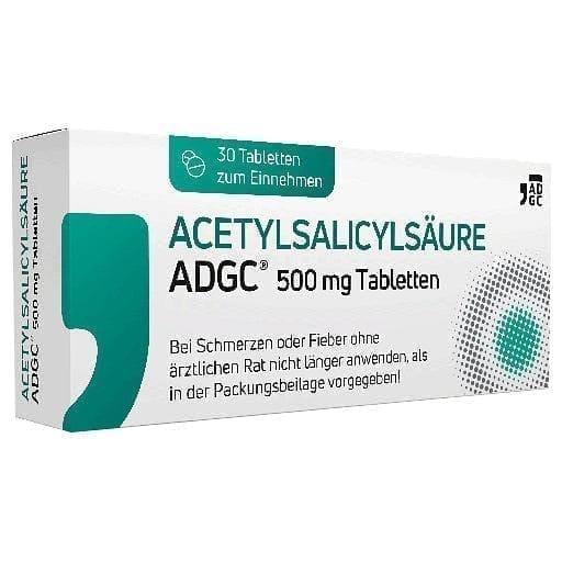 ACETYLSALICYLIC ACID ADGC pills UK