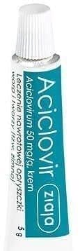 Aciclovir Ziaja cream 5g UK