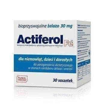 ACTIFEROL Fe 30mg x 30 sachets UK