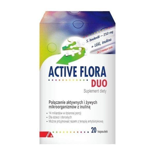 Active Flora DUO 20 capsules - UKDorf 