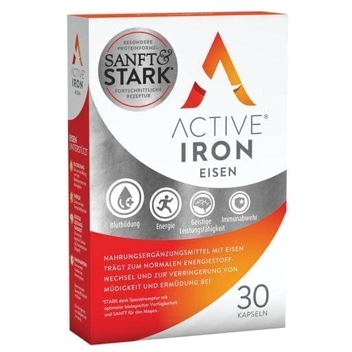 ACTIVE IRON, iron capsules UK