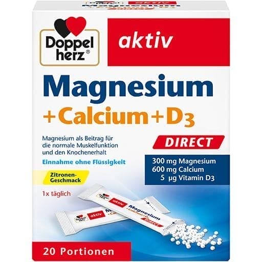 Active magnesium + calcium + D3 DIRECT - UKDorf 