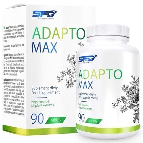 Adaptogens, overtired, stressed people, Adapto Max - UKDorf 