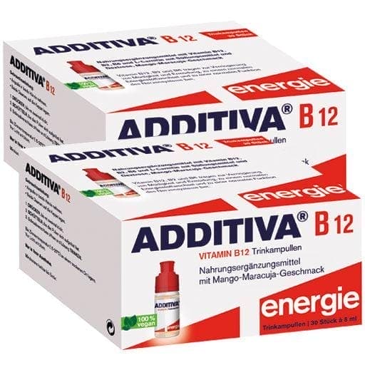 ADDITIVA VITAMIN B12, vitamin B6, vitamin B2, L-arginine, L-carnitine, L-lysine - UKDorf 