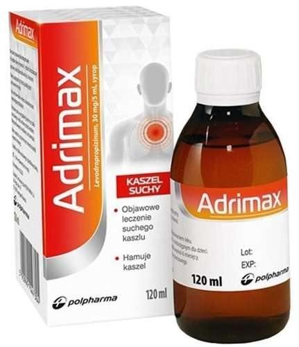 Adrimax levodropropizine syrup 120ml UK