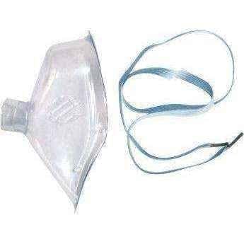 Adult mask for inhalers Diagnostic x 1 piece UK