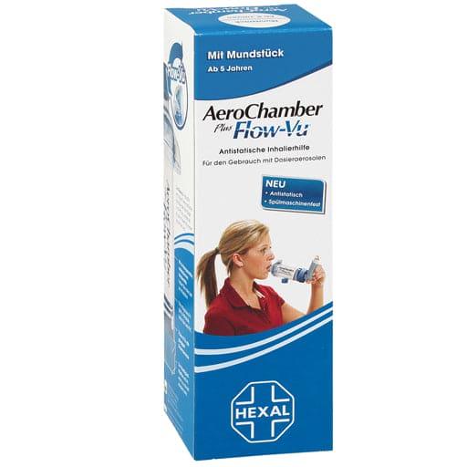 AeroChamber inhaler with mouthpiece for adults and children (from 5 years) blue - UKDorf 