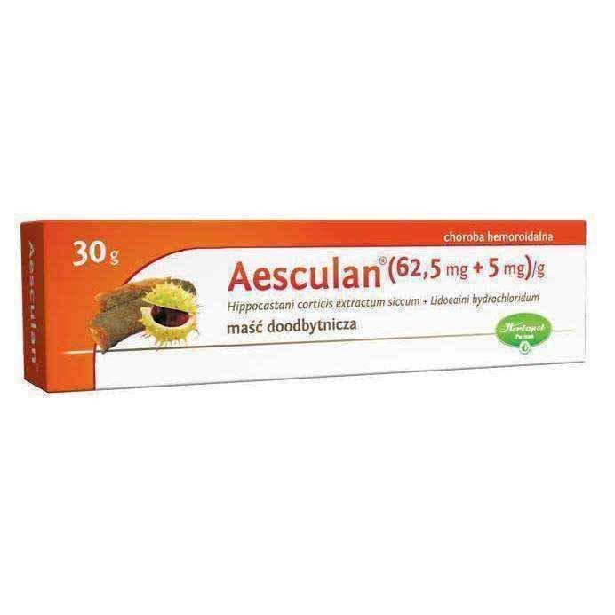 AESCULAN tannic acid, esculin ointment 30g, hemorrhoids anus (hemorrhoids) UK