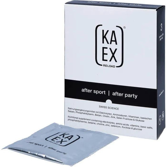 After party, after sport, KAEX reload powder - UKDorf 