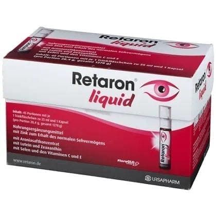 Age related macular degeneration, RETARON liquid UK