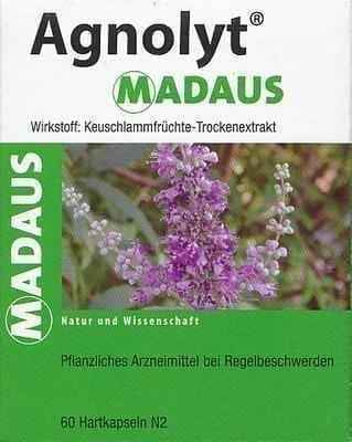 AGNOLYT MADAUS hard capsules 60 pcs, menstrual irregularities