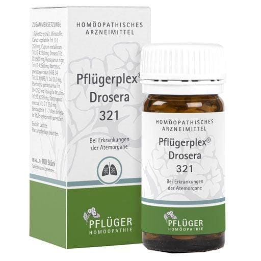 Airways inflammation, PFLUEGERPLEX Drosera 321 tablets - UKDorf 