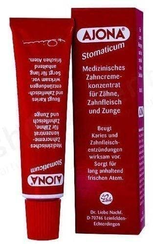 Ajona Toothpaste 25ml, periodontitis, oral malodor UK