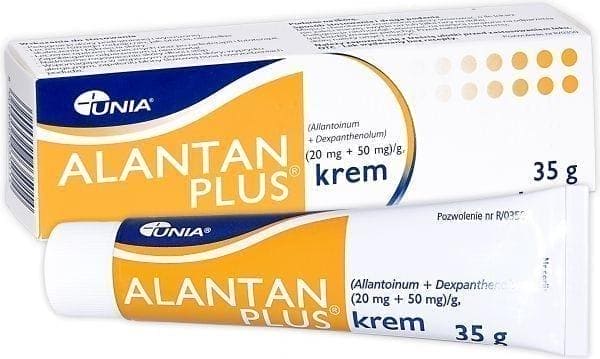 Alantan Plus Cream 35g Treatment of various wounds- abrasions, minor cuts UK