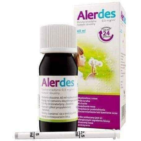 Alerdes oral solution 0.5mg / ml 60ml UK