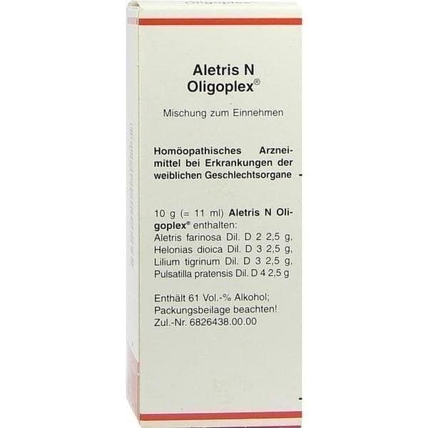 ALETRIS N Oligoplex Liquidum, disease of female genital organs UK