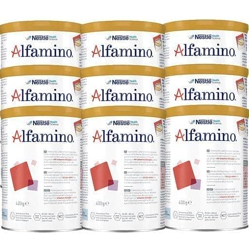 ALFAMINO, cow's milk allergy without diarrhea, food allergies, intolerance UK