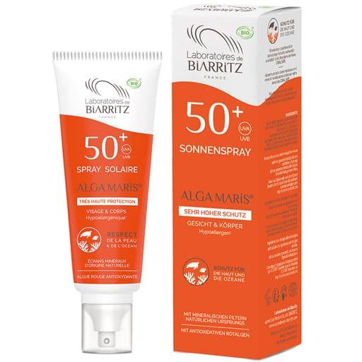 ALGA MARIS sun spray organic SPF 50+ waterproof - UKDorf 