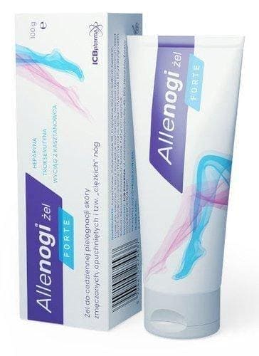 Allenogi Forte gel 100g "heavy" legs UK