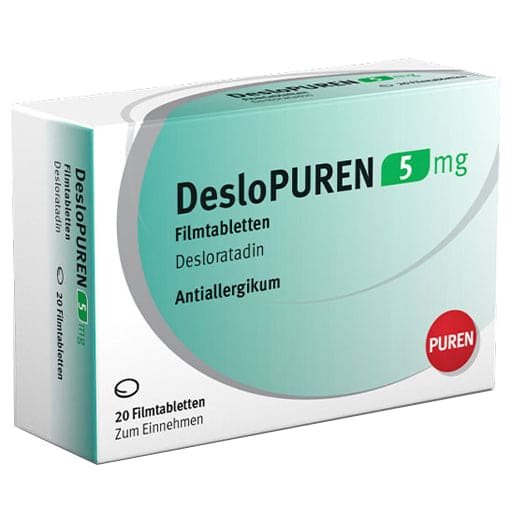 Allergic rhinitis and hives (urticaria), DESLOPUREN 5 mg - UKDorf 