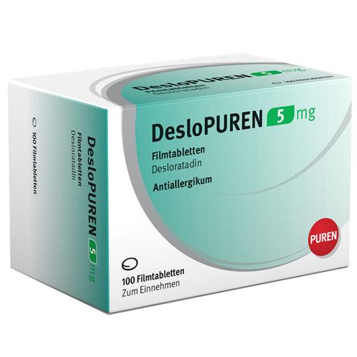 Allergic rhinitis and hives (urticaria), DESLOPUREN 5 mg - UKDorf 