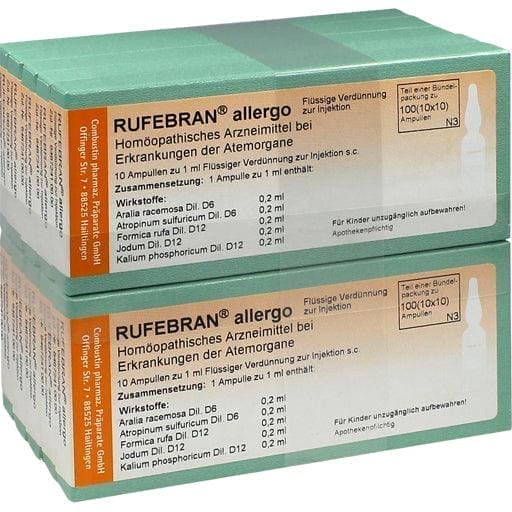 Allergies, allergy, hay fever, RUFEBRAN allergo ampoules - UKDorf 