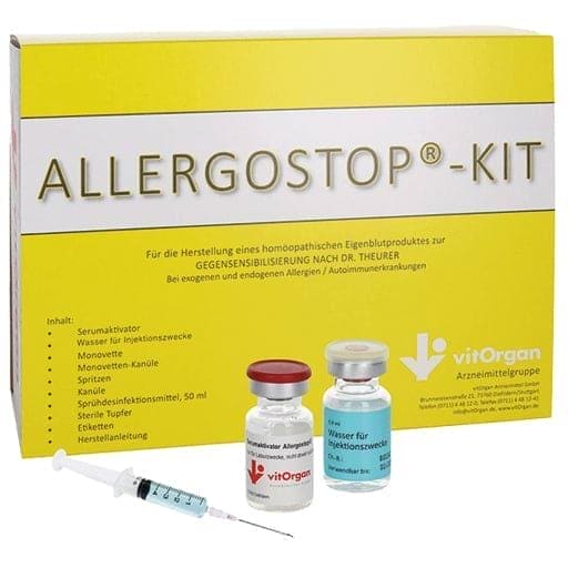 ALLERGOSTOP kit, Allergens, Treatment of multiple allergies, Allergy - UKDorf 