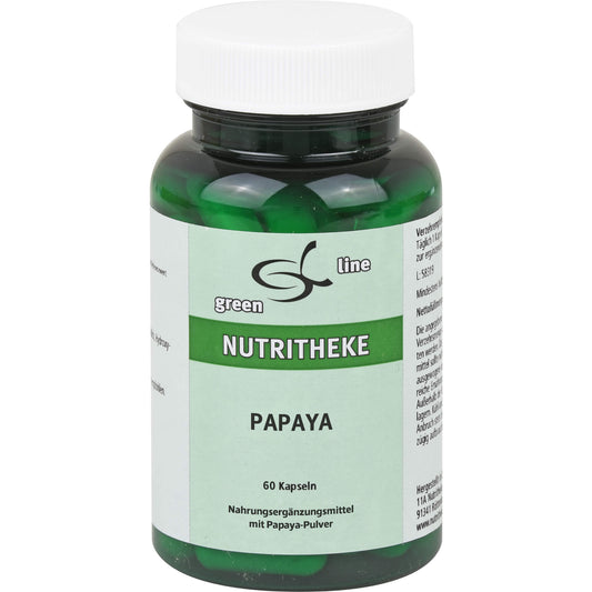 alleviate bloating, gas, and constipation Papaya capsules, 60 pieces