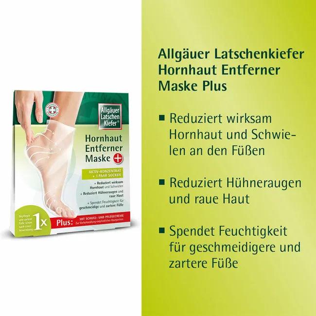 Allgäu mountain pine callus remover mask plus - UKDorf 