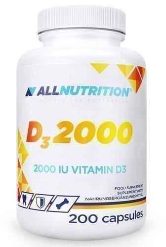 Allnutrition D3 2000 x 200 capsules