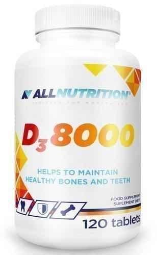 ALLNUTRITION D3 8000 x 120 tablets UK