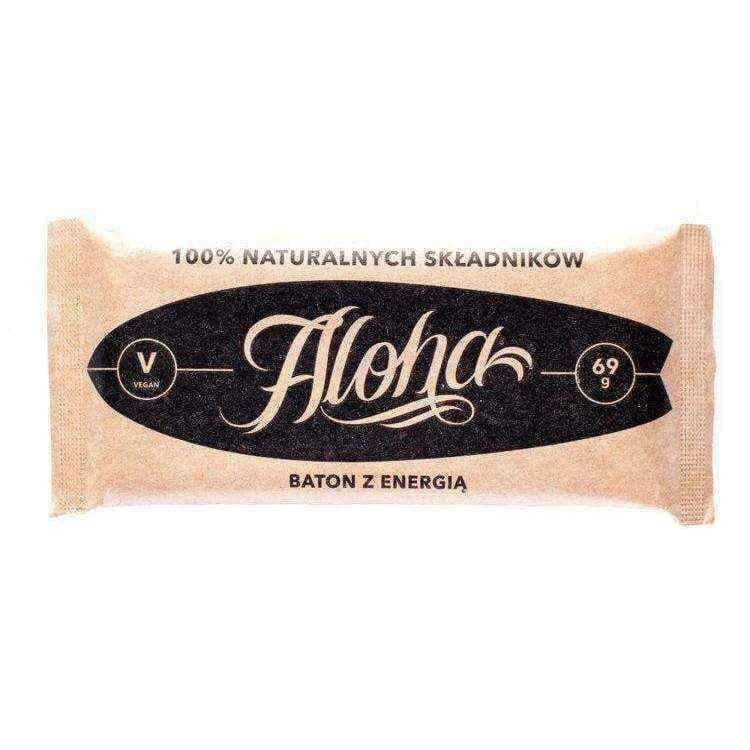 Aloha bar energy of 100% natural ingredients 69g UK