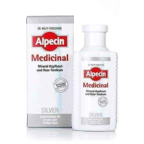 ALPECIN Medicinal Tonic Hair SILVER 200ml UK