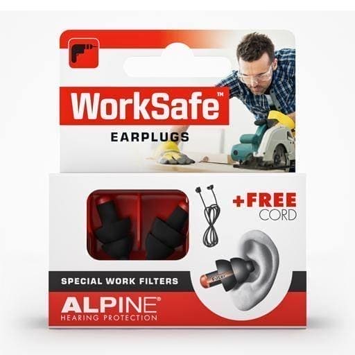 ALPINE WORKSAFE earplugs UK