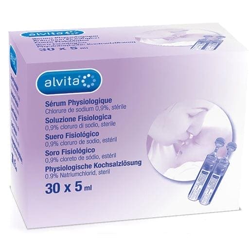 ALVITA physiological saline ampoules - UKDorf 