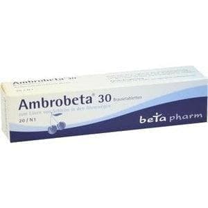 AMBROBETA 30, Ambroxol effervescent tablets UK