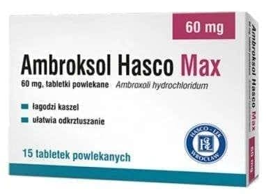 Ambroxol hydrochloride, Ambroxol Hasco Max - UKDorf 