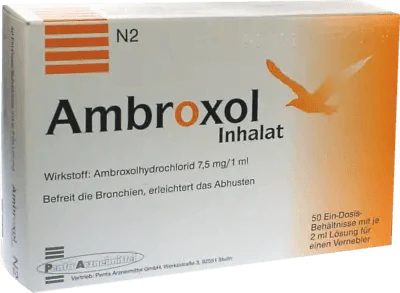 AMBROXOL inhalant solution, ambroxol hydrochloride for a nebulizer - UKDorf 