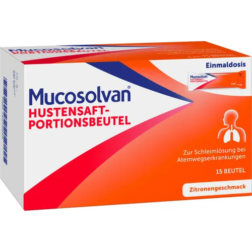 ambroxol hydrochloride MUCOSOLVAN Cough Syrup Portion Sachets 30 mg-5 ml 15 x 5 ml - 3