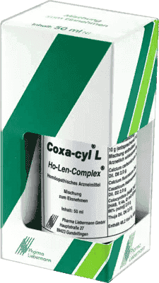 Amenorrhea, rheumatism, enuresis, COXA-CYL L Ho-Len-Complex Drops - UKDorf 