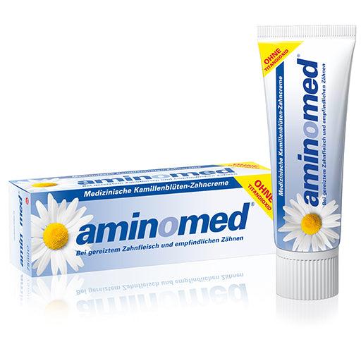 AMINOMED chamomile blossom toothpaste without titanium dioxide - UKDorf 