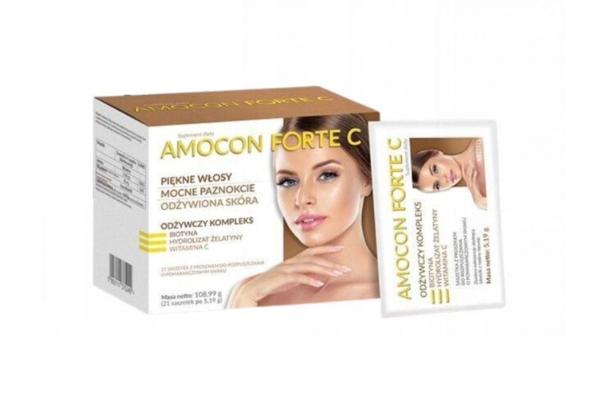 Amocon Forte C, hydrolyzed gelatin, vitamin C and biotin UK