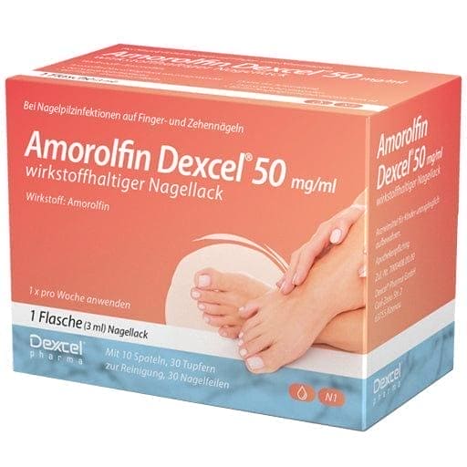 AMOROLFIN Dexcel 50 mg,ml active ingredient nail polish - UKDorf 