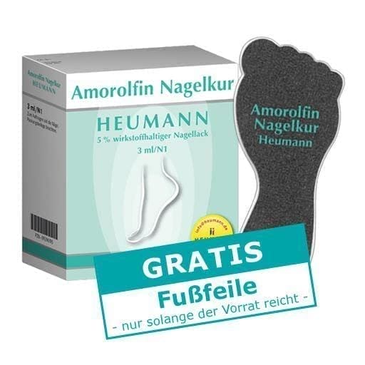 AMOROLFINE nail fungus cure Heumann 5% 3 ml UK