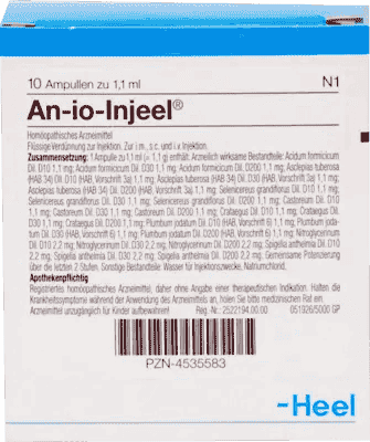 AN-IO Injeel, Coronary disorders of the circulation, anginous disorders - UKDorf 