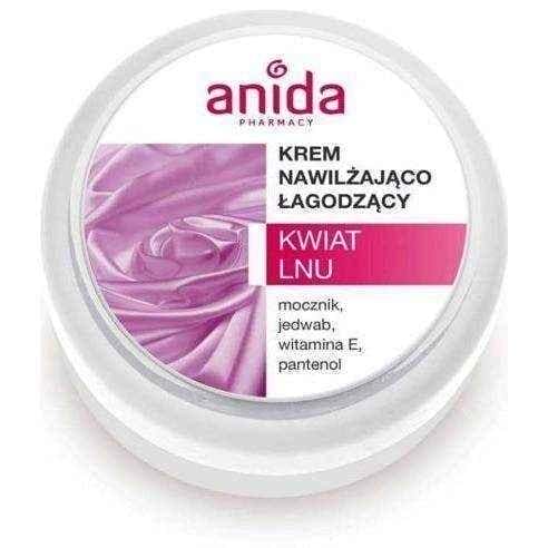 Anida Moisturizing soothing flax flower 125ml intensely nourishes the skin UK