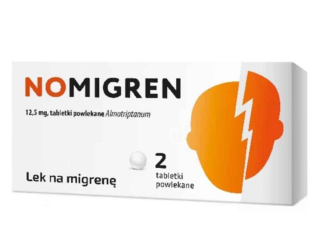 Anti migraine tablets, Nomigren