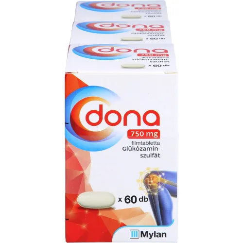 anti-rheumatic (antirheumatic) DONA 750 mg film-coated tablets 180 tablets