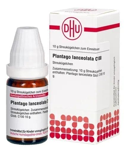 Antinociceptive, antibacterial, antiviral, PLANTAGO LANCEOLATA C 100 globules - UKDorf 